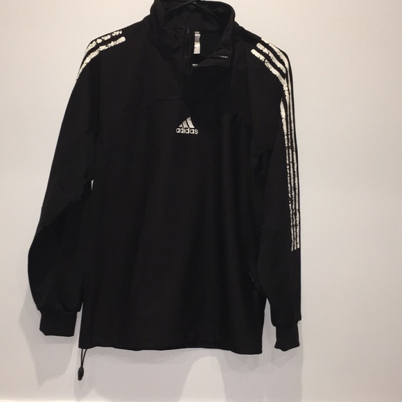 adidas Tops - Adidas Black Pullover Long Sleeve Climacool Shirt